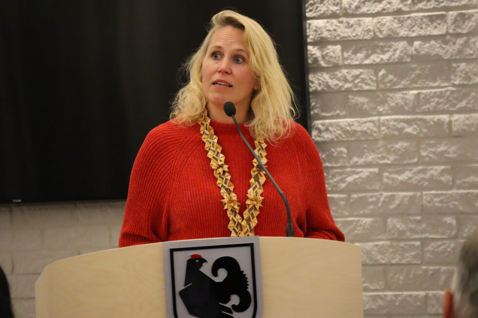 Ordfører Kamilla Thue.