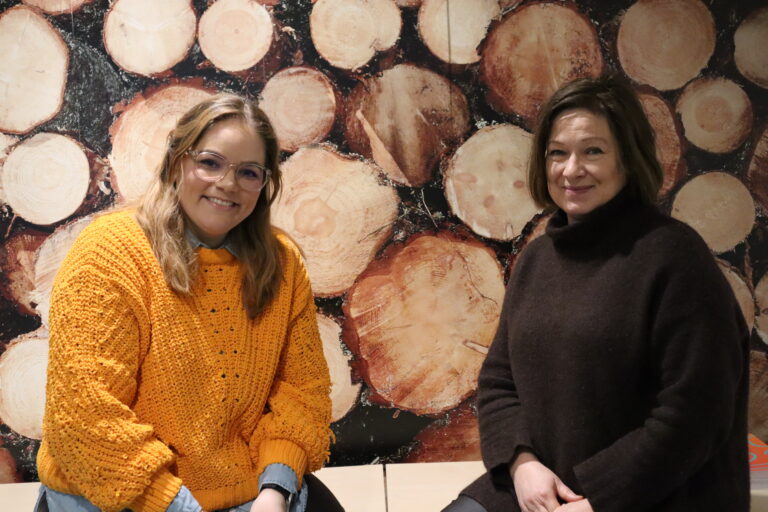 Prosjektledere for fagskole ved Høgskolesenteret i Kongsvinger, Kristin Gressberg (t.v.) og Beate Skadsdammen.