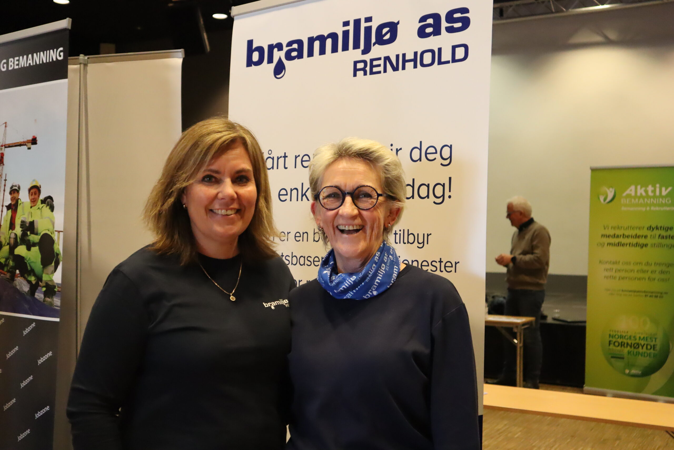 Line Billerud og Toril Repseth Snipen representerte Bramiljø.