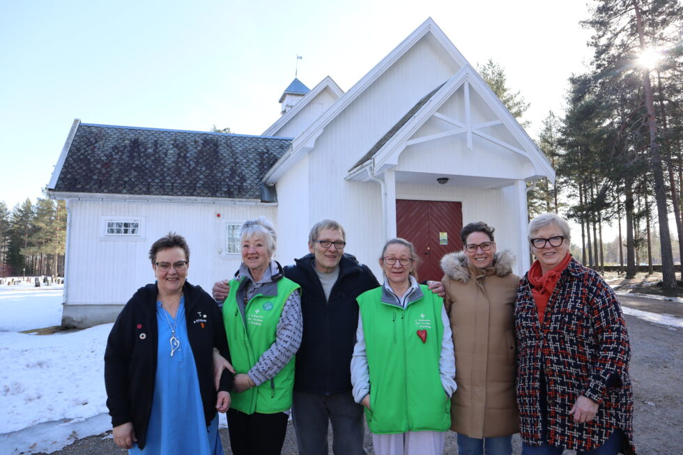 Fra venstre: Mona-Teresa Vandrer, Randi Tukun Sanderud, Kjell Hermansen, Andrea Koropis, Desirée Nordseth-Bergersen og Marianne Rundgren.