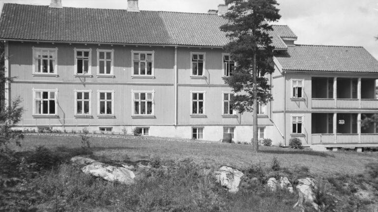 Vi lurer på i hvilket tettsted sykehuset lå?