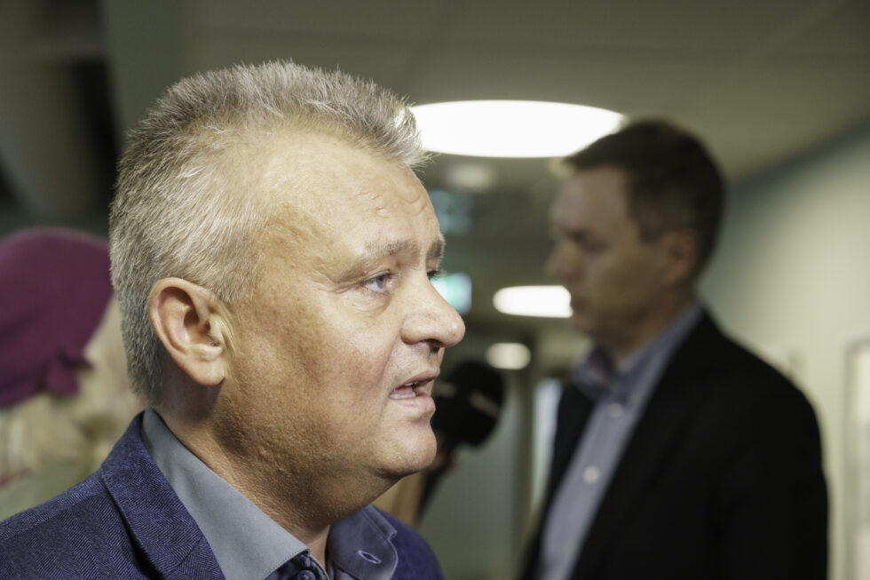 Fellesforbundets leder Jørn Eggum