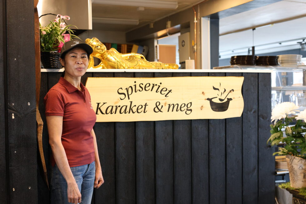 Karket Eriksen gleder seg til å endelig kunne åpne dørene til Eidkskogs nyeste spisested.
