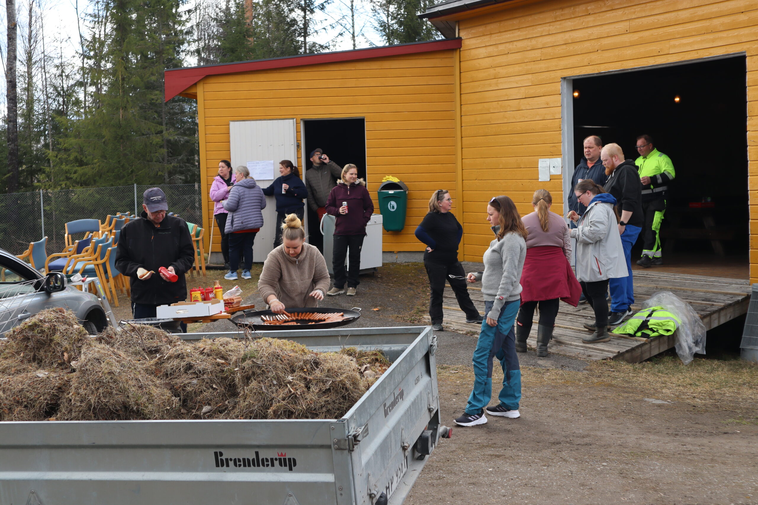 En liten pust i bakken mellom slaga måtte til.