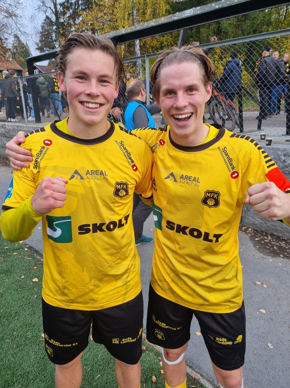 Jesper Grundt (t.v.) og Alexander Håpnes unner hverandre alt godt, bare ikke når de spiller mot hverandre.