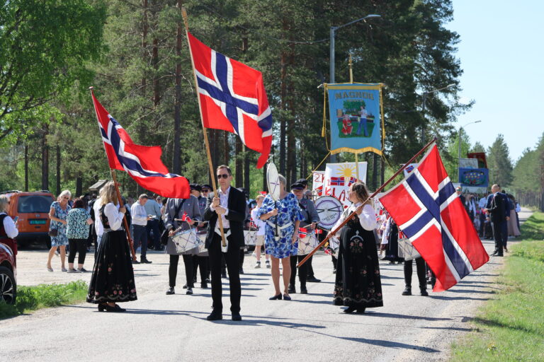 Magnor og Finsrud stiller i eget tog på Magnor.