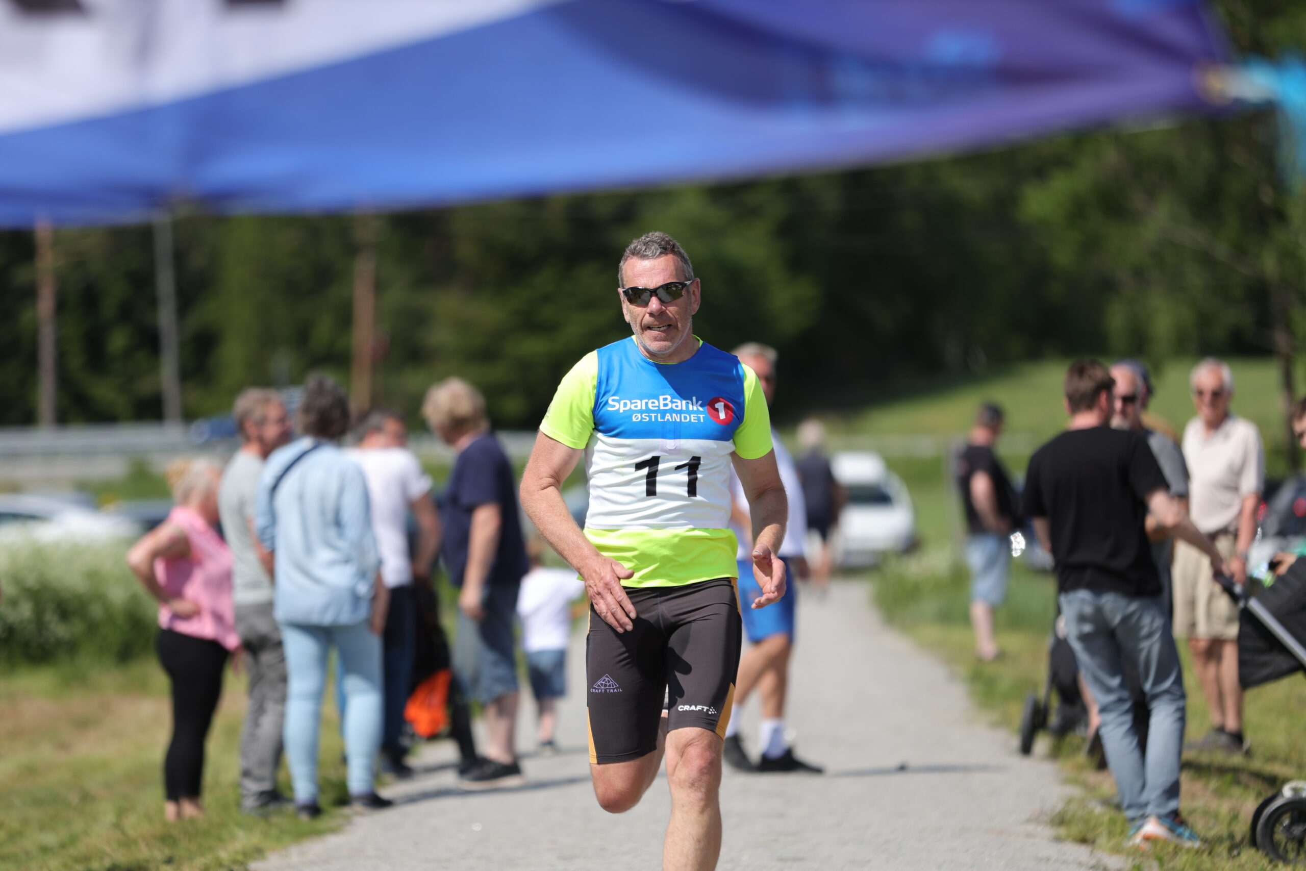 Ragnar Dæhli deltok også i årets utgave av Vestmarka rundt.