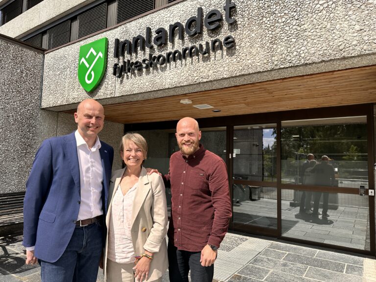 Joakim Elseth (H), Mona Stormoen (AP) og Johannes Wahl Gran (MDG) representerer flertallet i fylkesutvalget og har levert sin innstilling til revidert fylkesbudsjett. Endelig beslutning skal tas i fylkestinget tirsdag 19. juni.