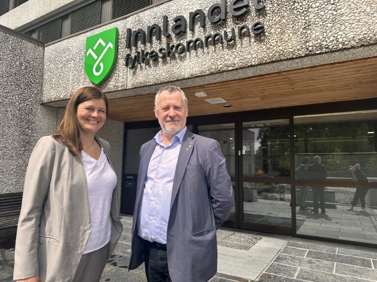 Iselin Vistekleiven og Kai Adsen i Innlandet Arbeiderparti.