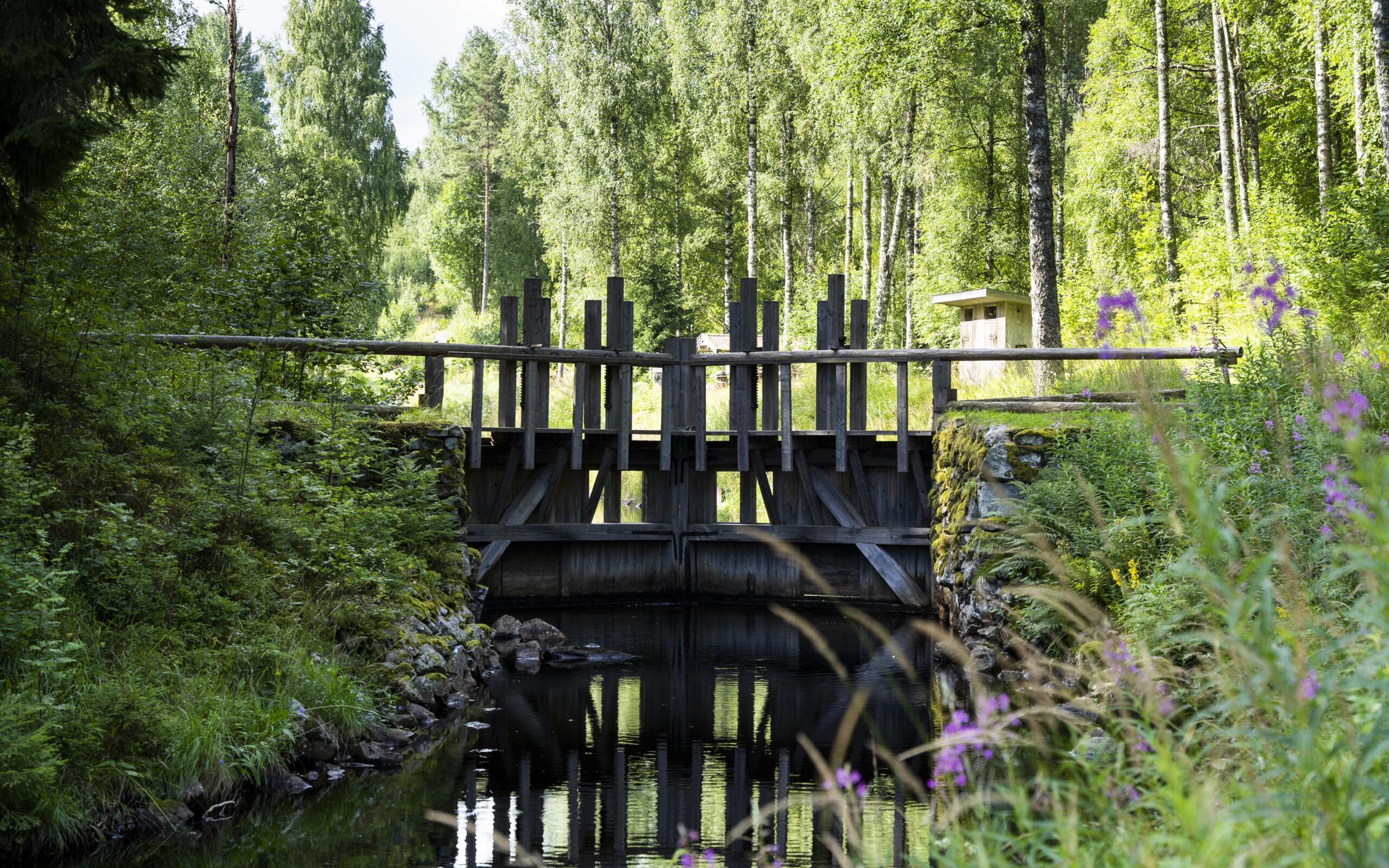 Blant stedene som er på blanketten i Eidskog er Soot-kanalen.