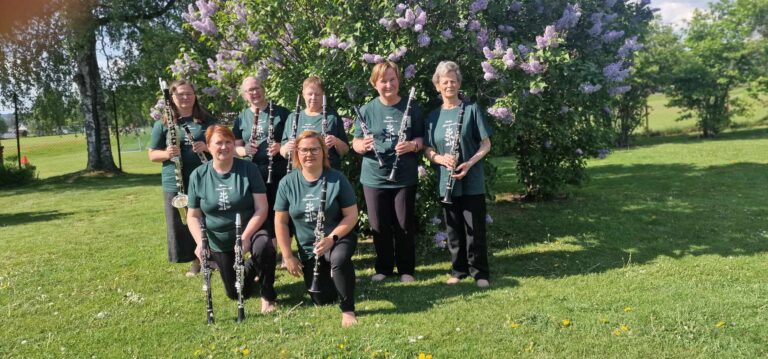 Eidskog klarinettensemble har spilt sammein i ett år. I juli skal klarinettistene holde tre konserter.