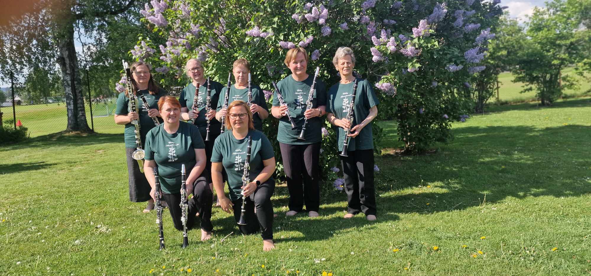 Eidskog klarinettensemble er klare for en travel julimåned med flere konserter på programmet.