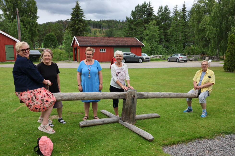 Marianne Rungren i Eidskos bygdekvinnelag, Jorunn Engen i Eidskog Museum- og Historialag, Mona Teresa Vandrer fra Eidskog kirkelige fellesråd, Ella Beate Aronsen fra Eidskog Sanitetsforening og Kjell Hermansen håper mange tar turen til Kjerkeplassen på Matrand i sommer.