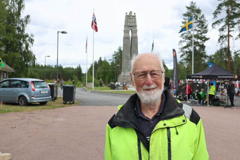 Jan Rülcker, talsperson for Foreningen Norden Arvika håper grensemarkedet kan bli en ny tradisjon på Morokulien.