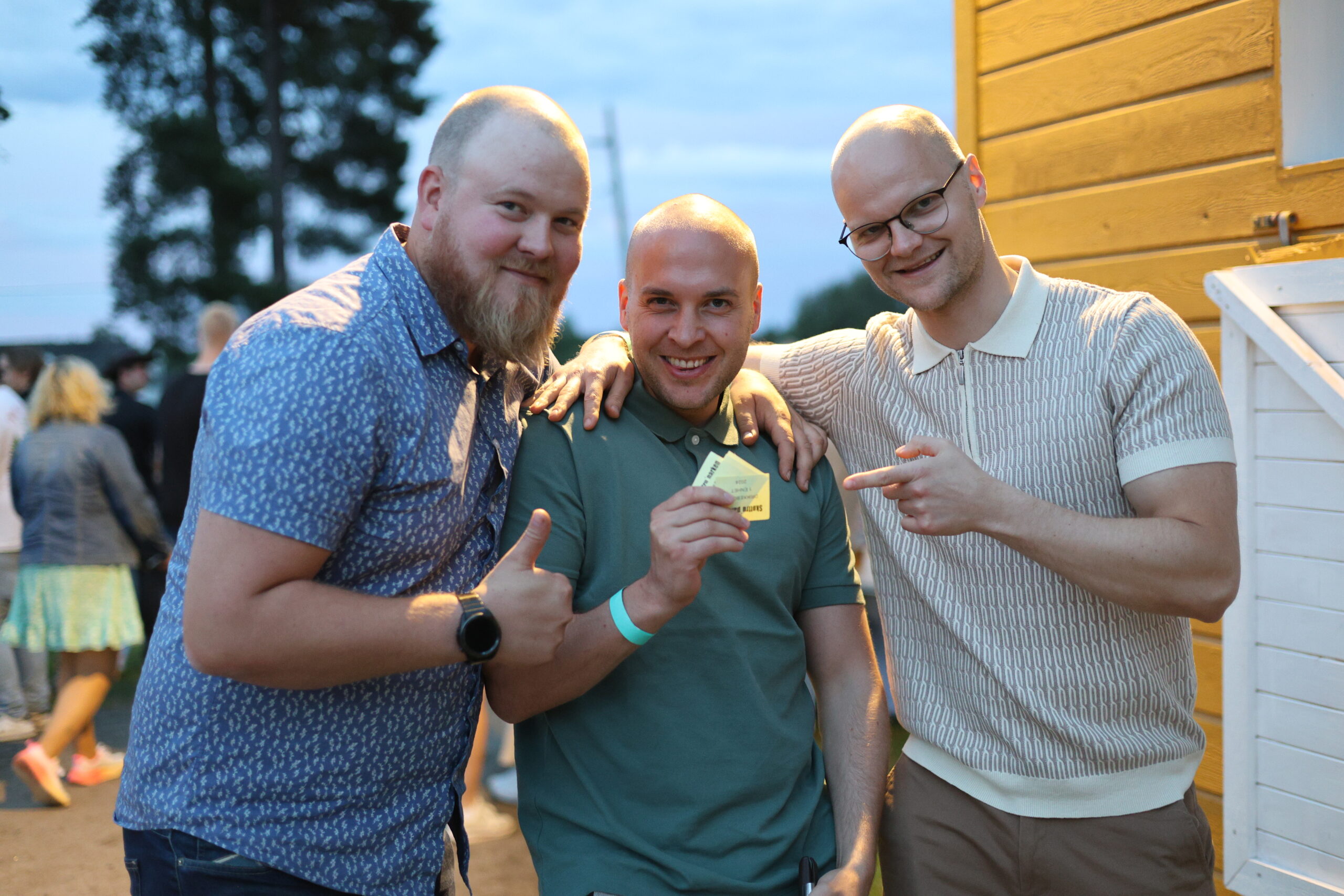 Thomas Bratås, Ivar Karlsson og Kurt Josef Wagle.