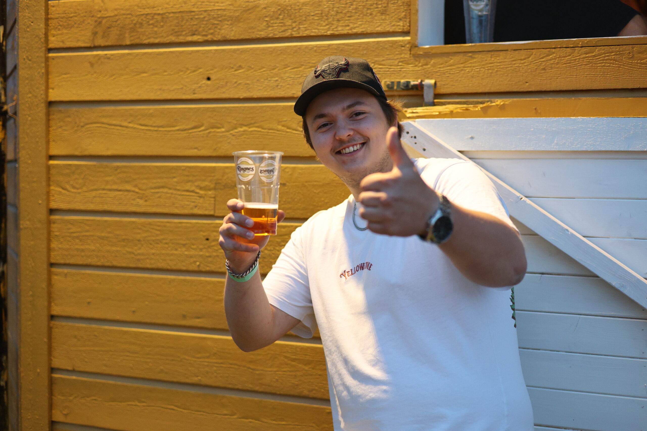 Samuel Hagström var dagens svenske innslag på Skøttru'parken.