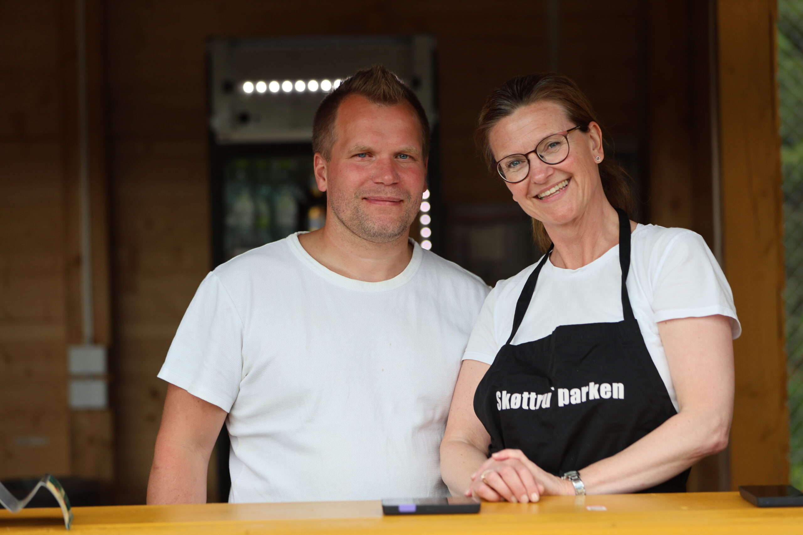 Mange frvillige er med på å sørge for at landskampen blir en suksess.