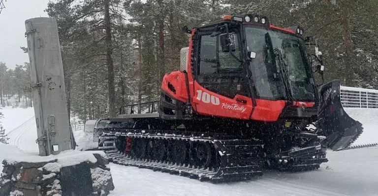 Dette var demomaskinen Eidskog løypekjørelag fikk prøve.