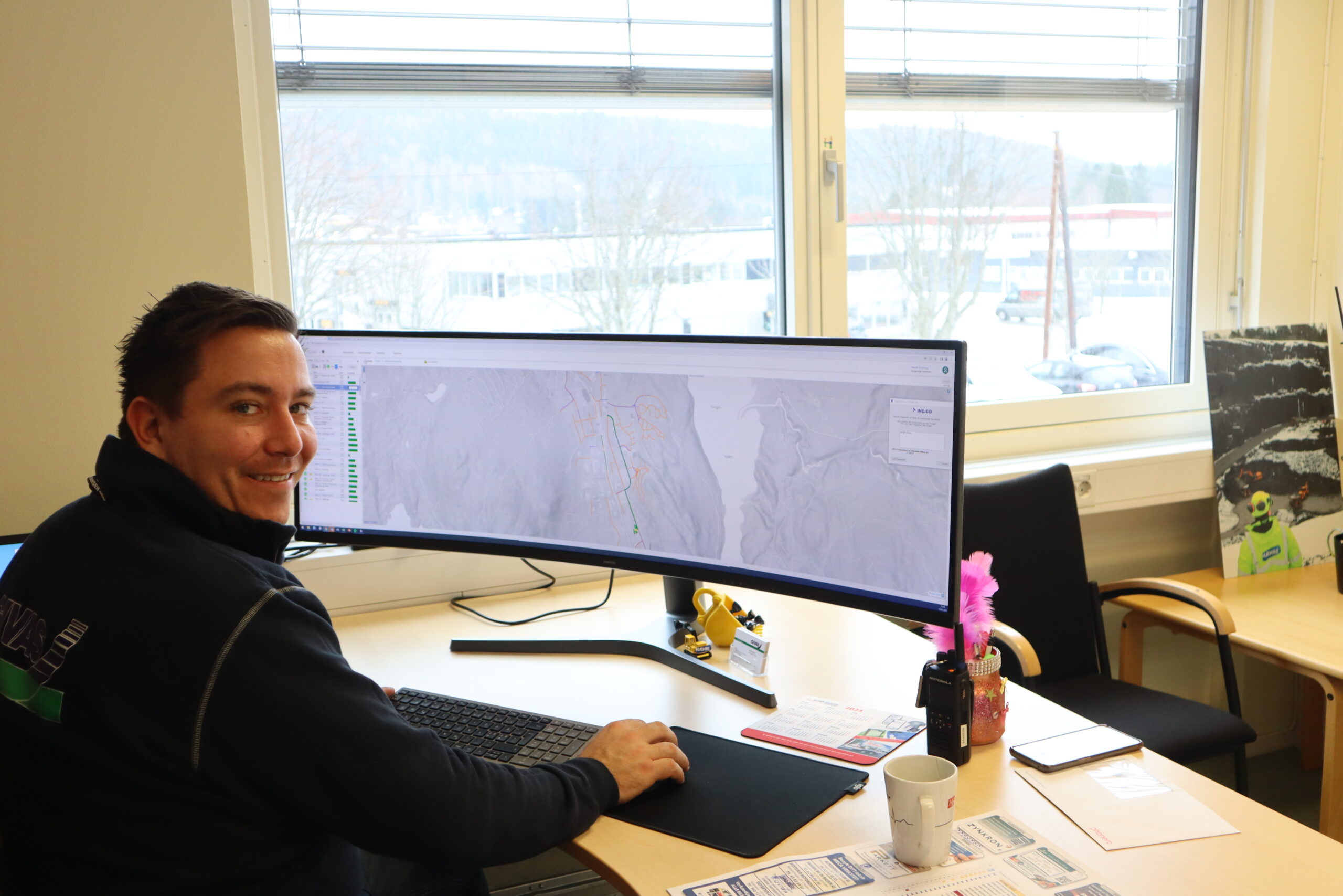Avdelingsleder for anlegg hos GIVAS, Henrik Tunhøvd, sier at det ekstra arbeidet ikke kommer til å føre til noen store forsinkelser.