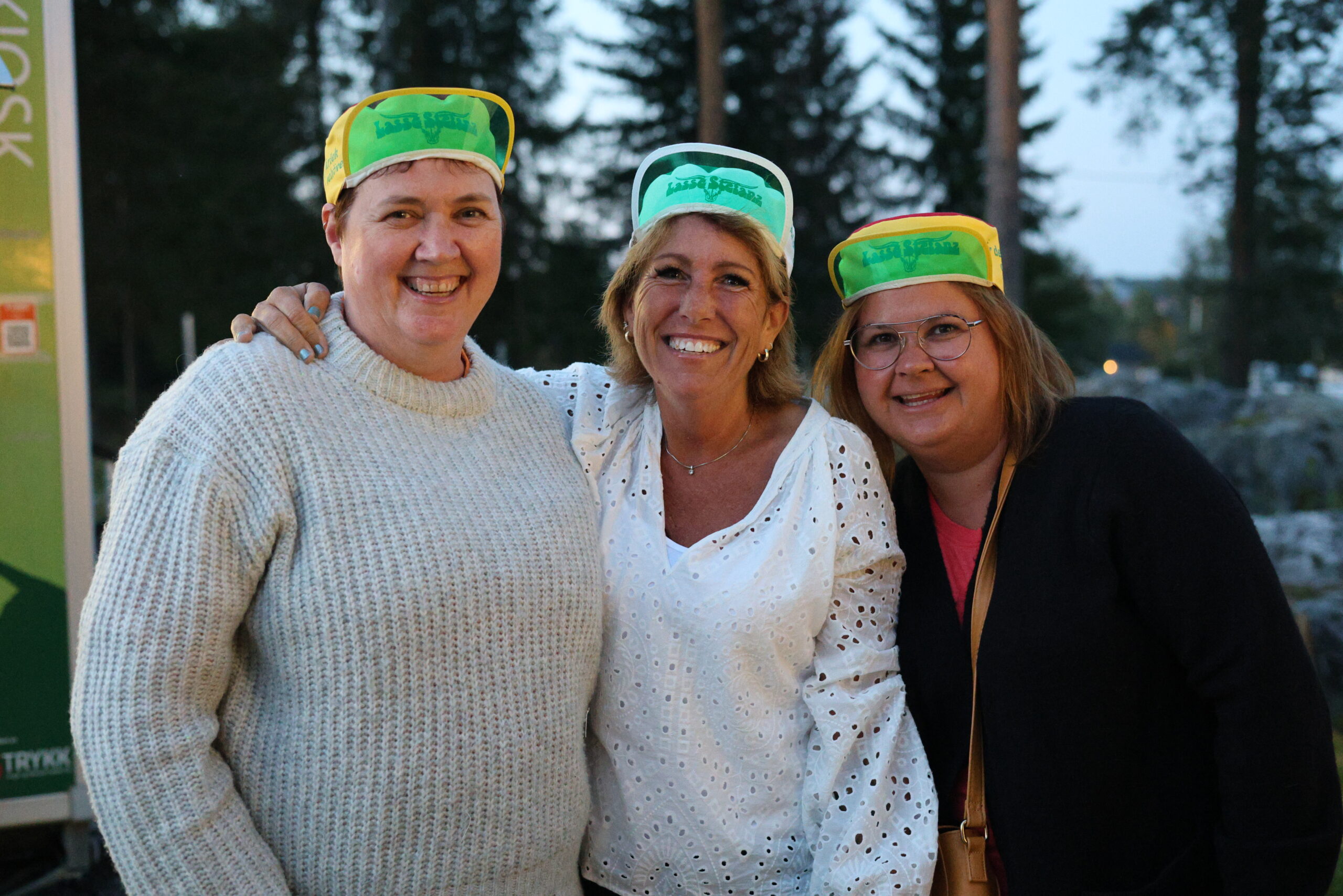 Gro Rudberg, Anna Lise Johansen og Hilde Jerpseth.