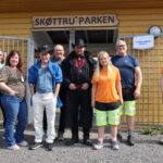 Fra venstre: Solveig Johansen, Malin Sjøenden, Bjørn Andreas Brenna, Odd Inge Westby (bak), Raymond Hovde, Marte Engebretsen, Morten Nilsen og Steinar Pedersen.