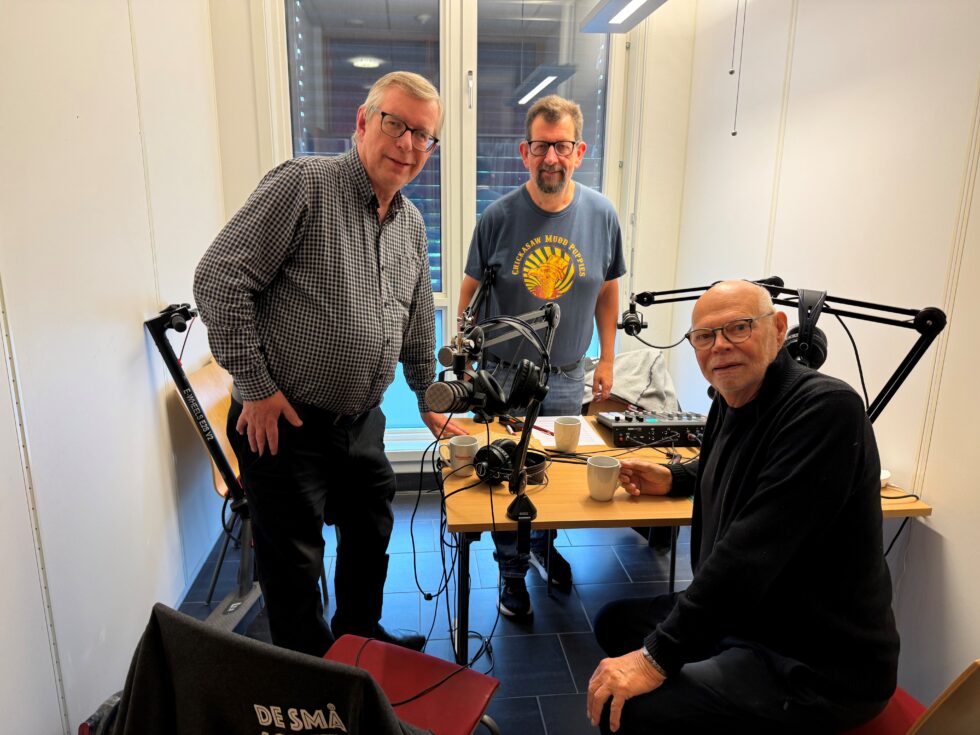 Erik Fagernæs er ukens gjest i Kulturstreif med Roos & Ovlien.