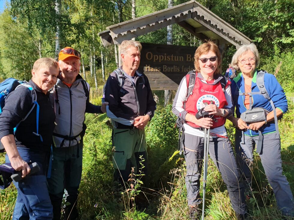 Fra venstre: Bente Rudberg, Bjarne Bråthen, Kai Bakken, Maj Aastebøl og Gro Blokka.