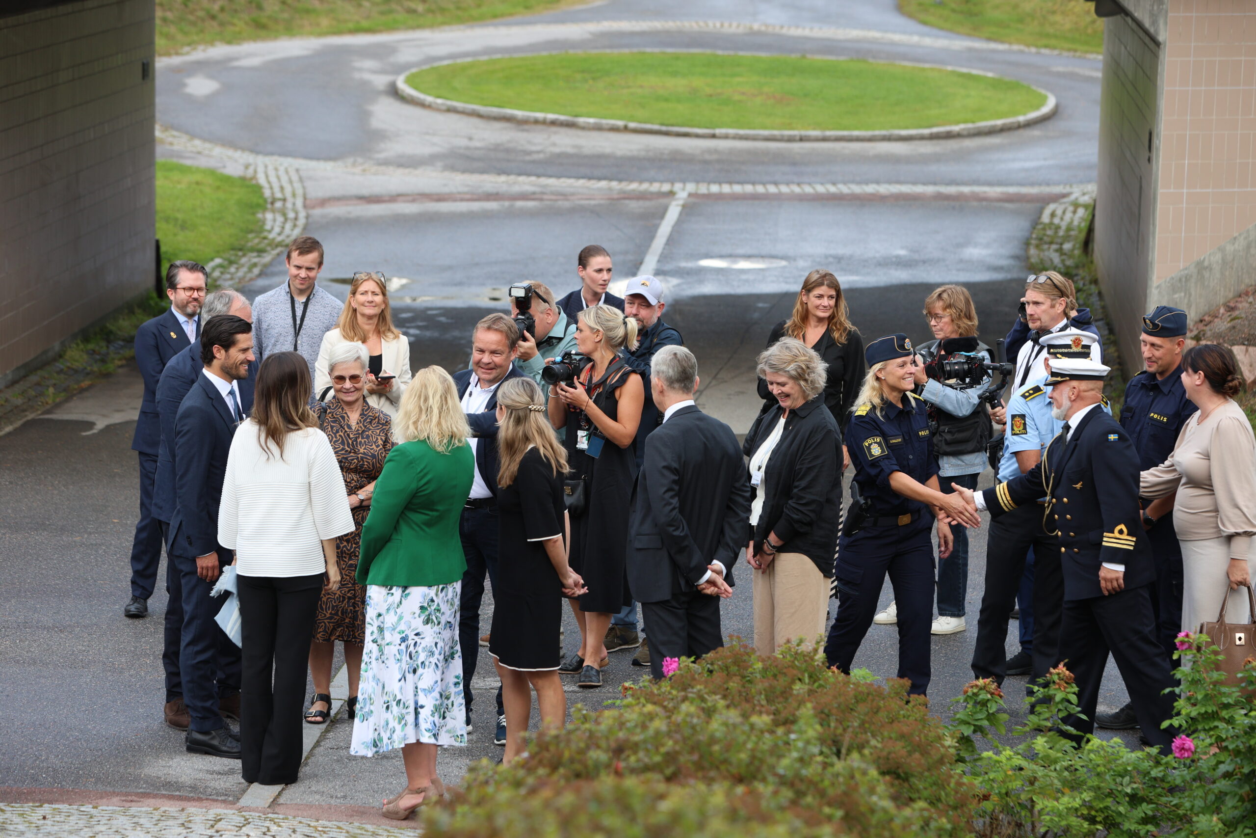 Det er nok ikke mange gangene det har vært så stort pressekorps til stede på Morokulien.