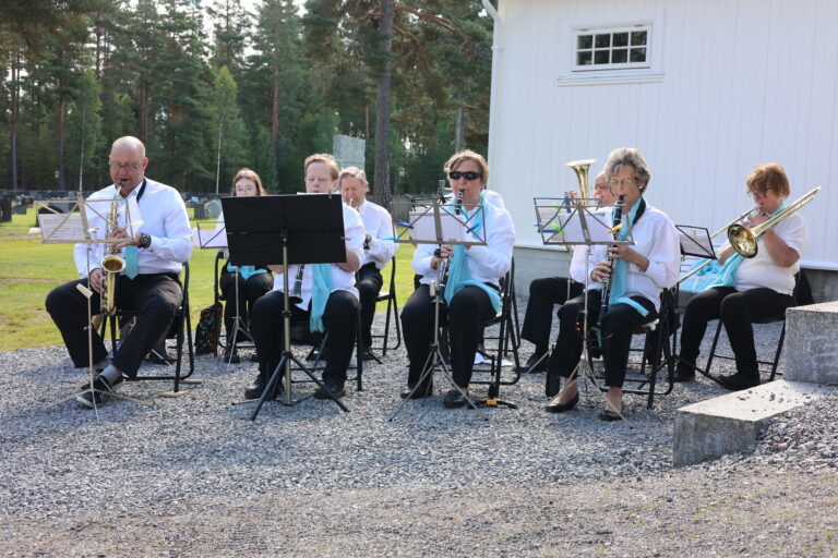 Eidskog Janitsjar fyller 40 år og det markeres med en jubileumskonsert.