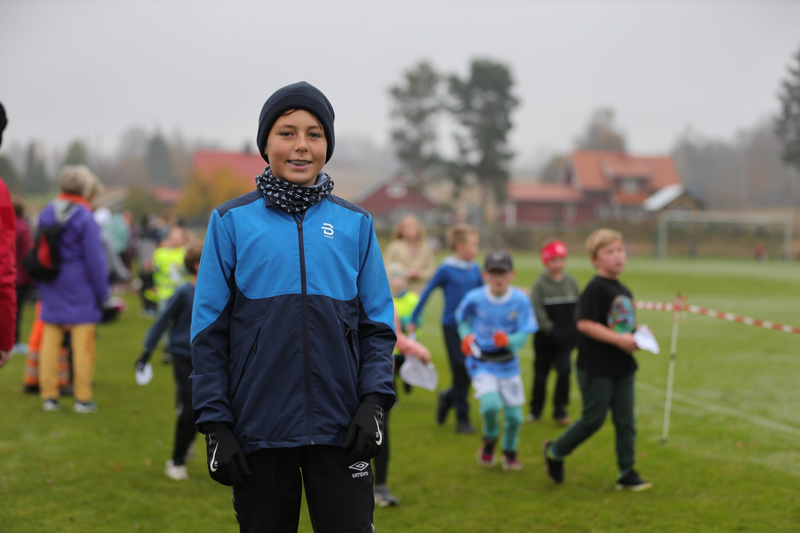 Elevrådsleder på Skotterud skole Ole Johan Bremseth syns det er en fin tradisjon som har blitt til med at elevene løper for tv-aksjonen.