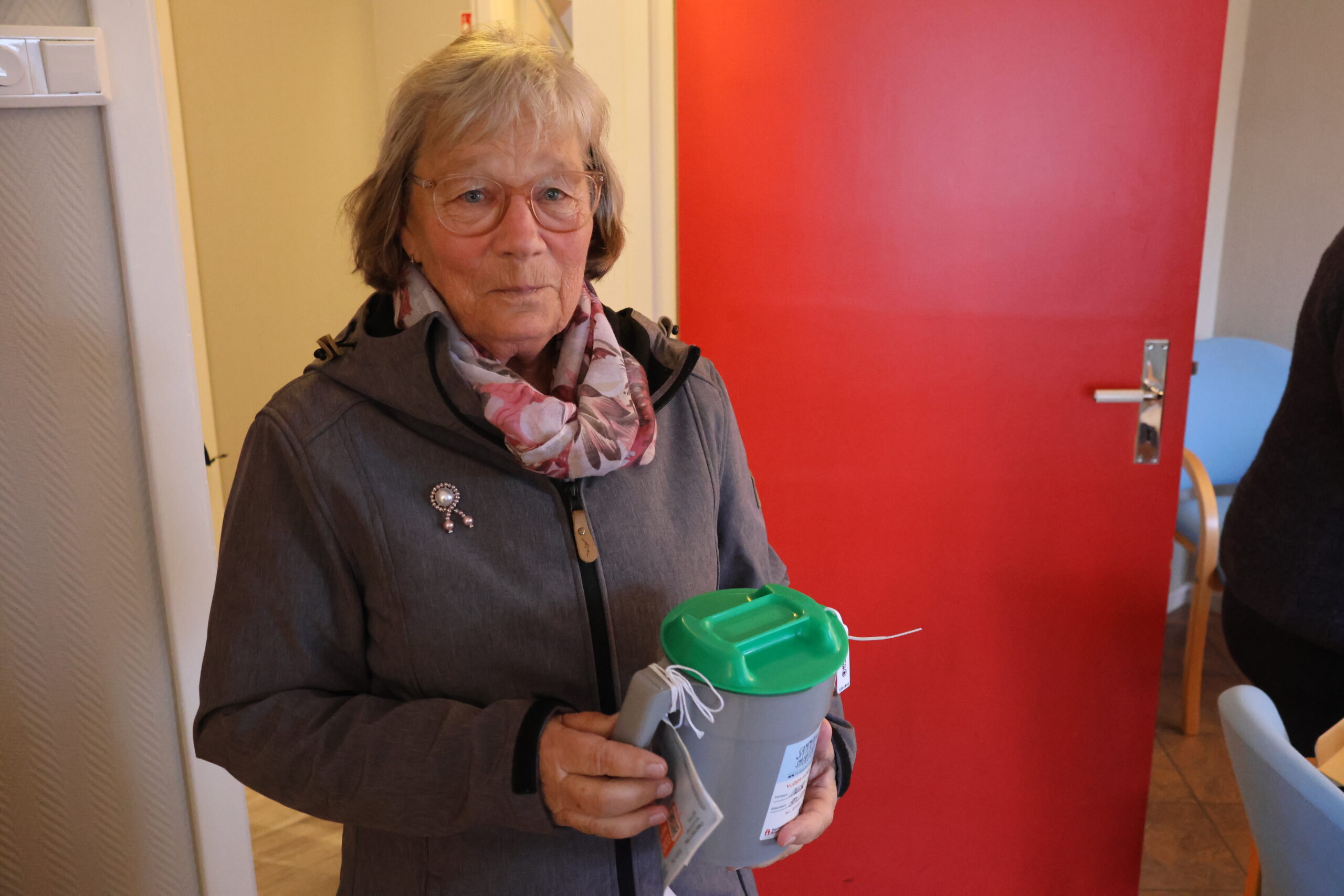 Inger Holter hadde gått fra Ingelsrud til Riksgrensen med bøsse. Hun kunne fortelle om mange blide givere.