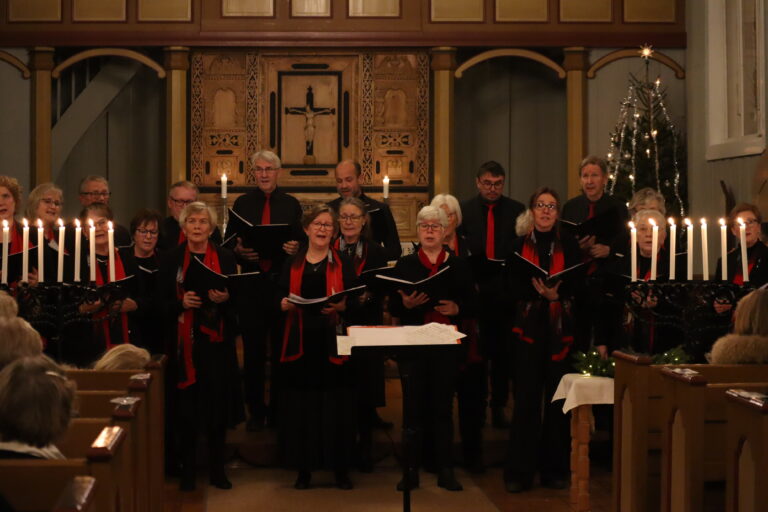 Eidskog Vocalis holder julekonsert i Eidskog kirke 15. desember.