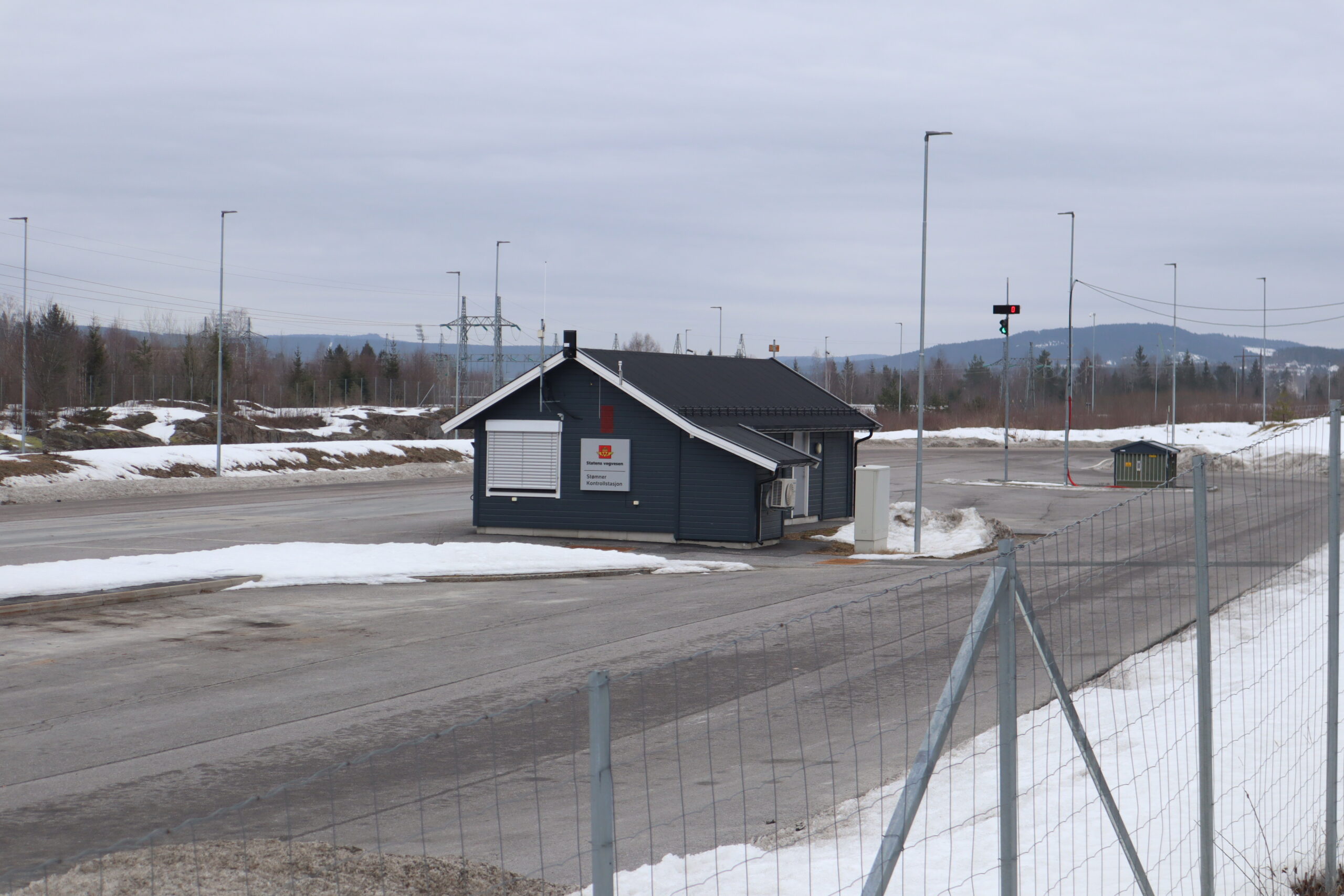 Stømner kontrollstasjon.