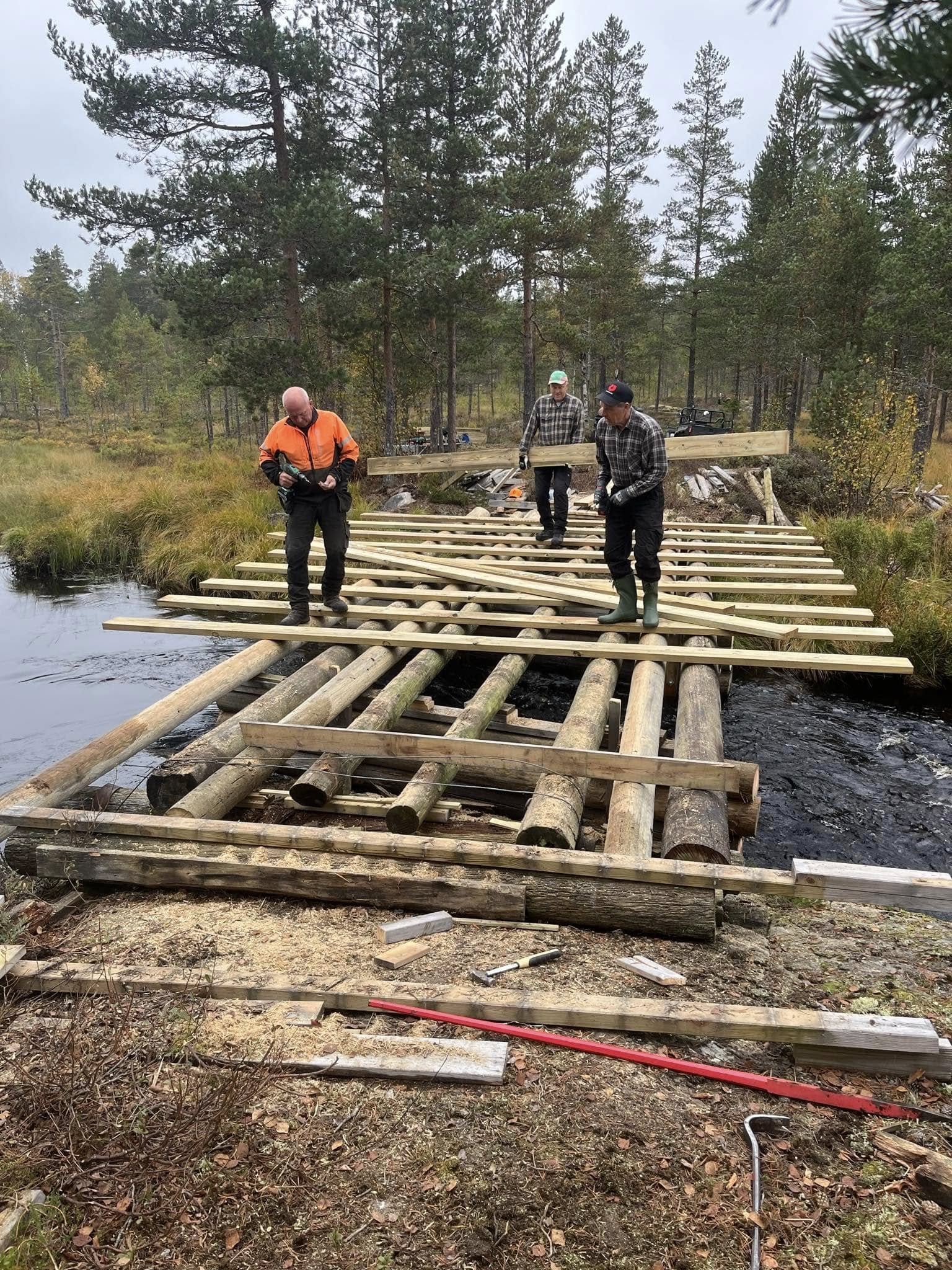 Mye arbeid er lagt ned i løypene i sommerhalvåret.