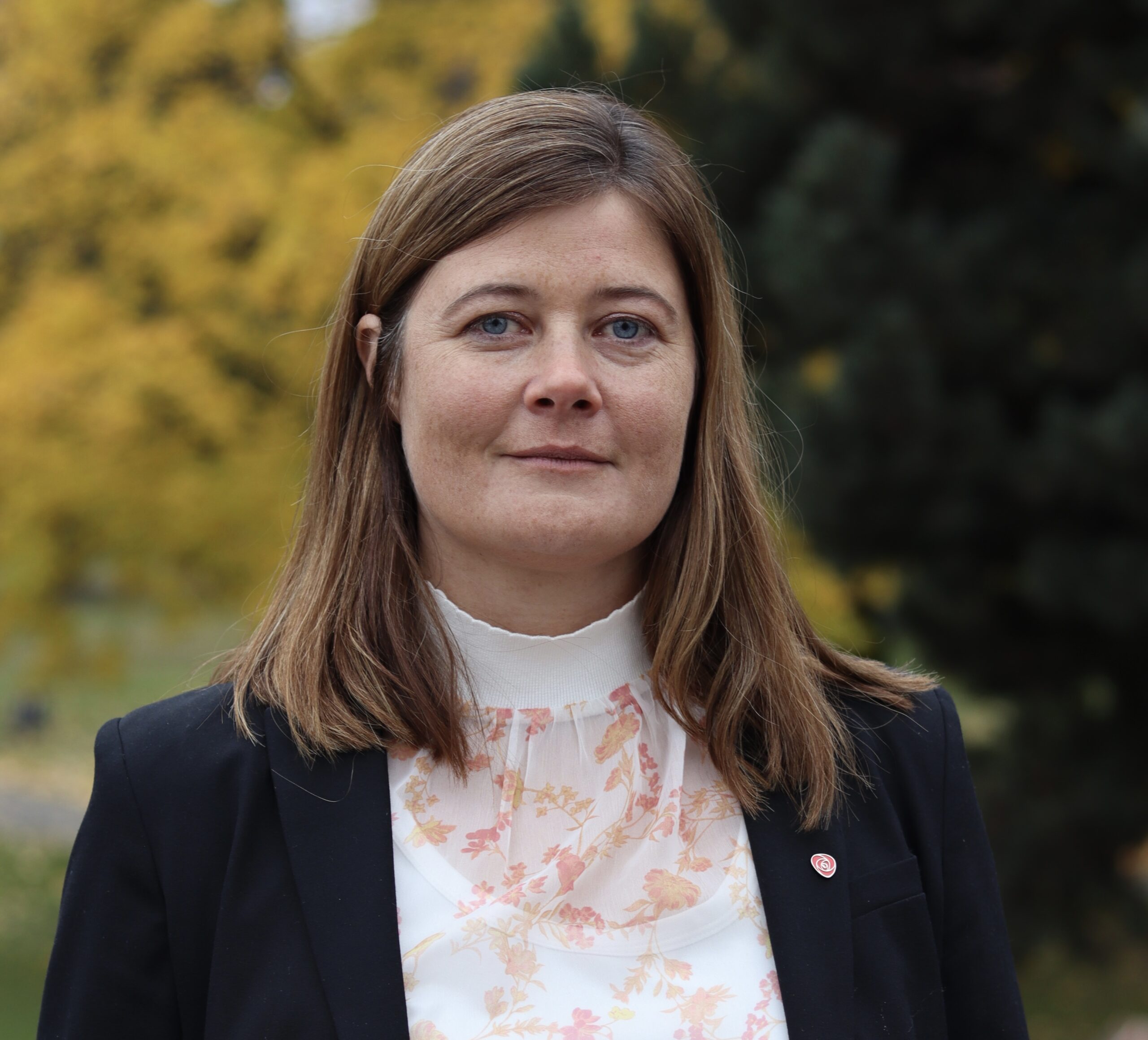 Iselin Vistekleiven (AP) er leder for hovedutvalget for samferdsel i Innlandet.