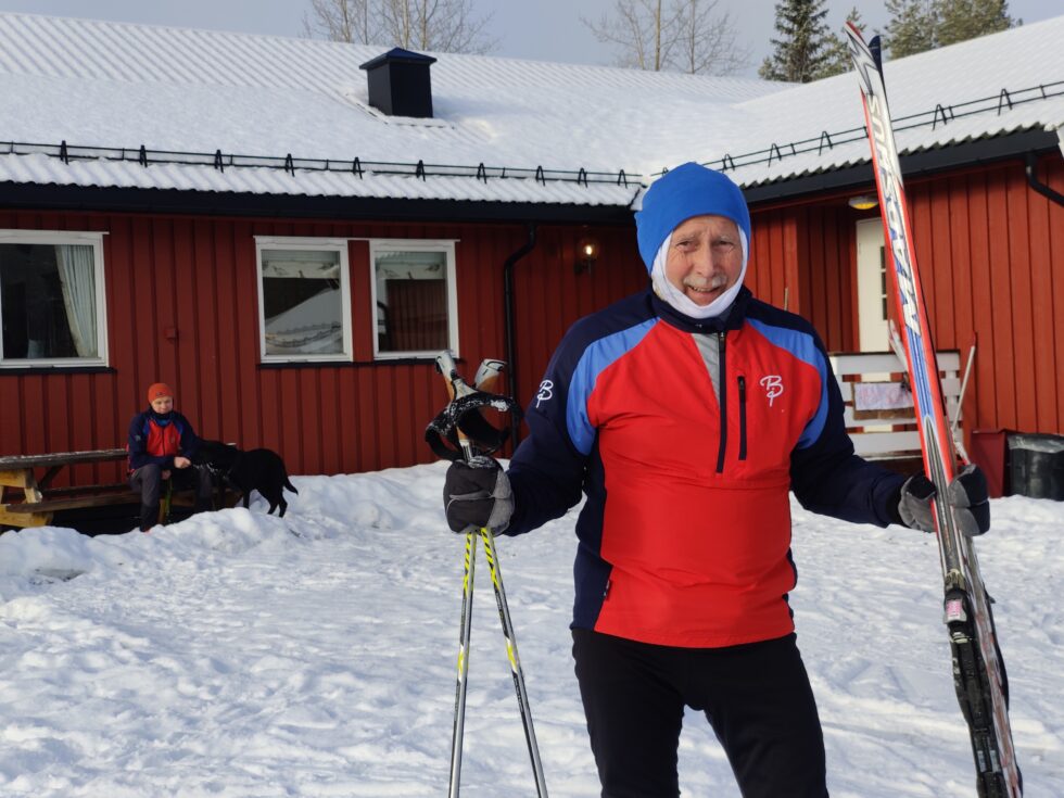 Thore Fjeld gleder seg stort over at han nå har et nytt mål for skiturene sine.
