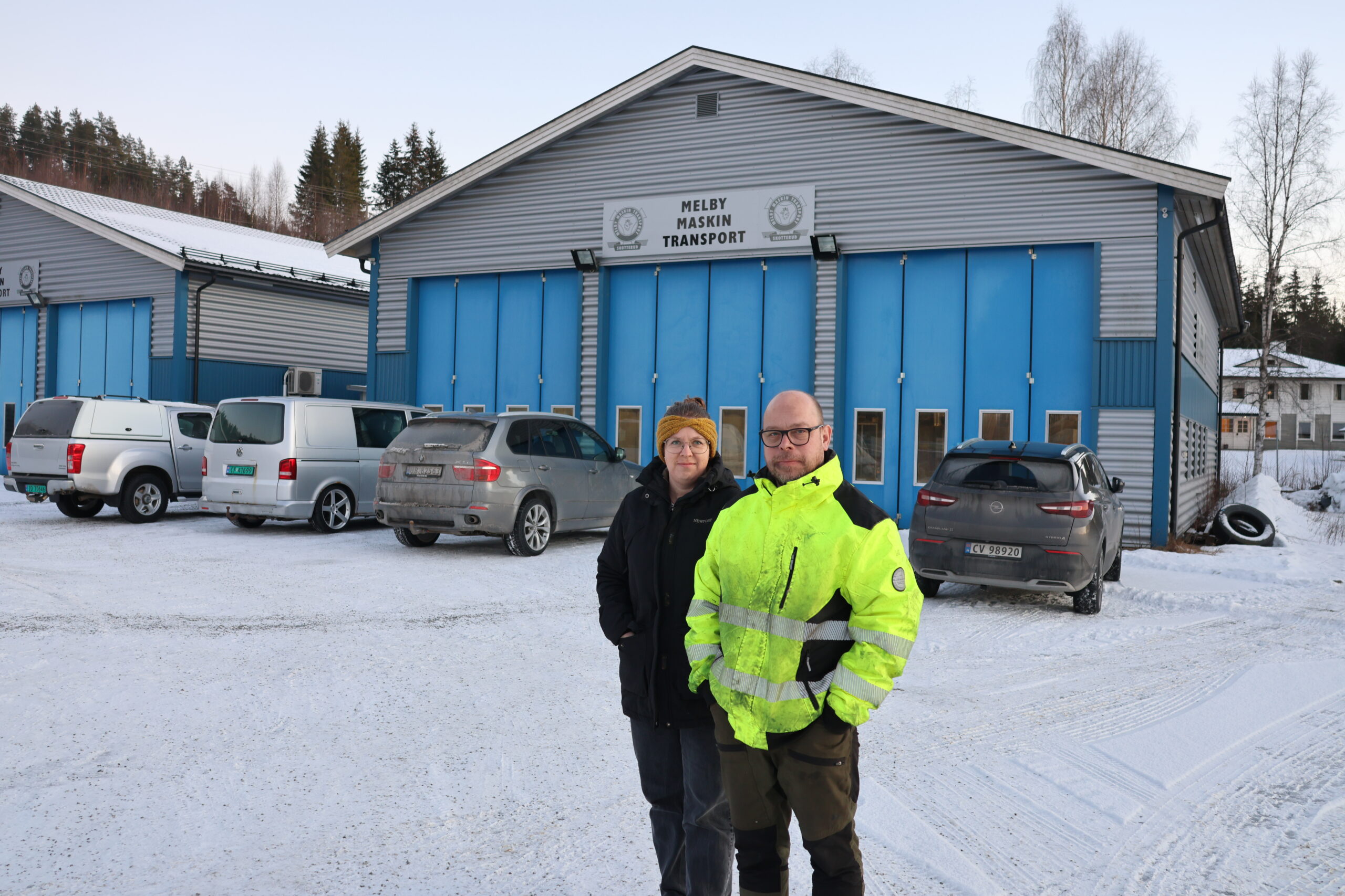 I leide lokaler åpner Anne Katrine og Anders Klanderud snart nytt verksted. Det vil være tilknyttet Mekonomnen-kjeden og etter hvert vil det komme opp profilering på bygget.