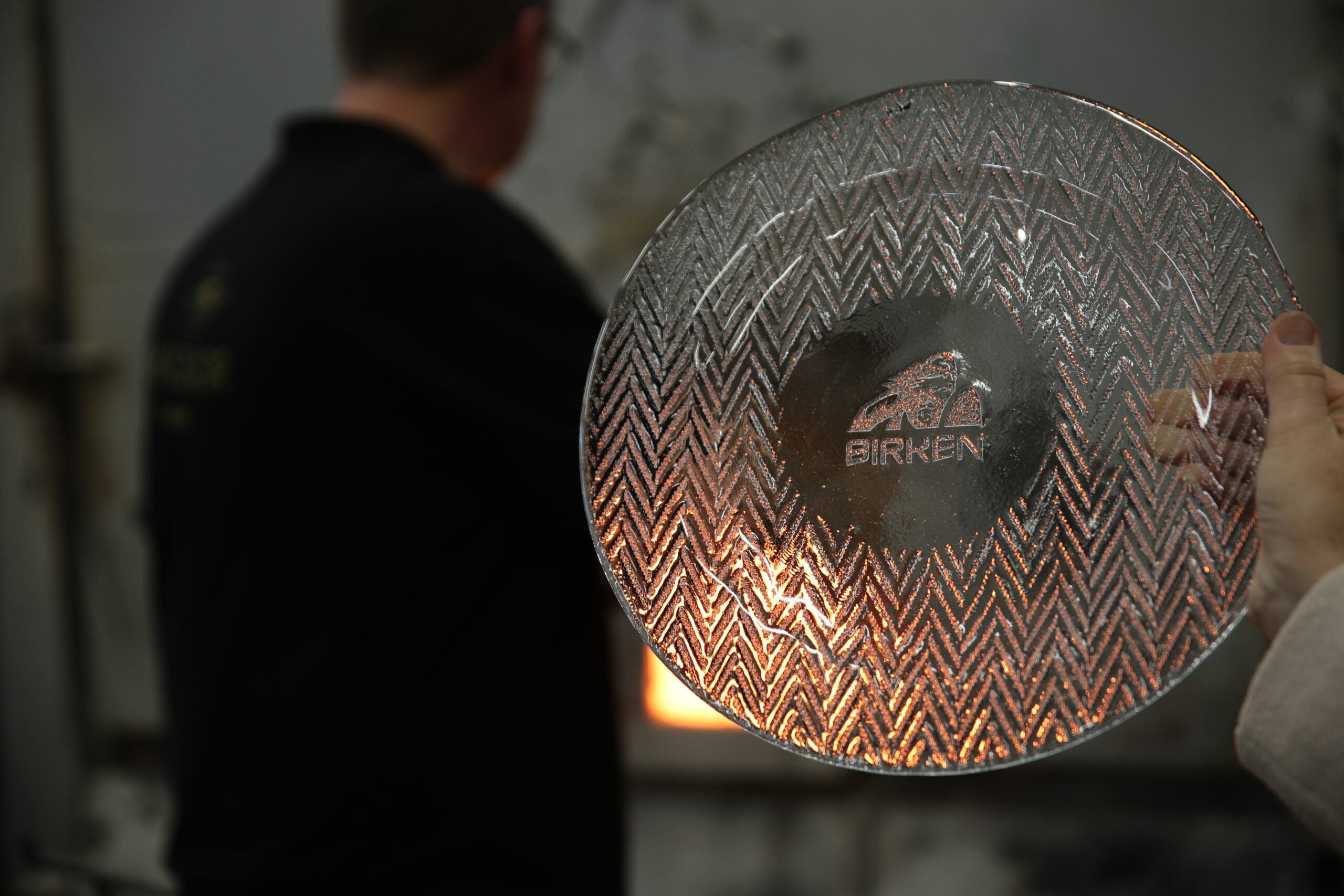 Slik ser premien som Mangor glassverk har laget til Birken ut.