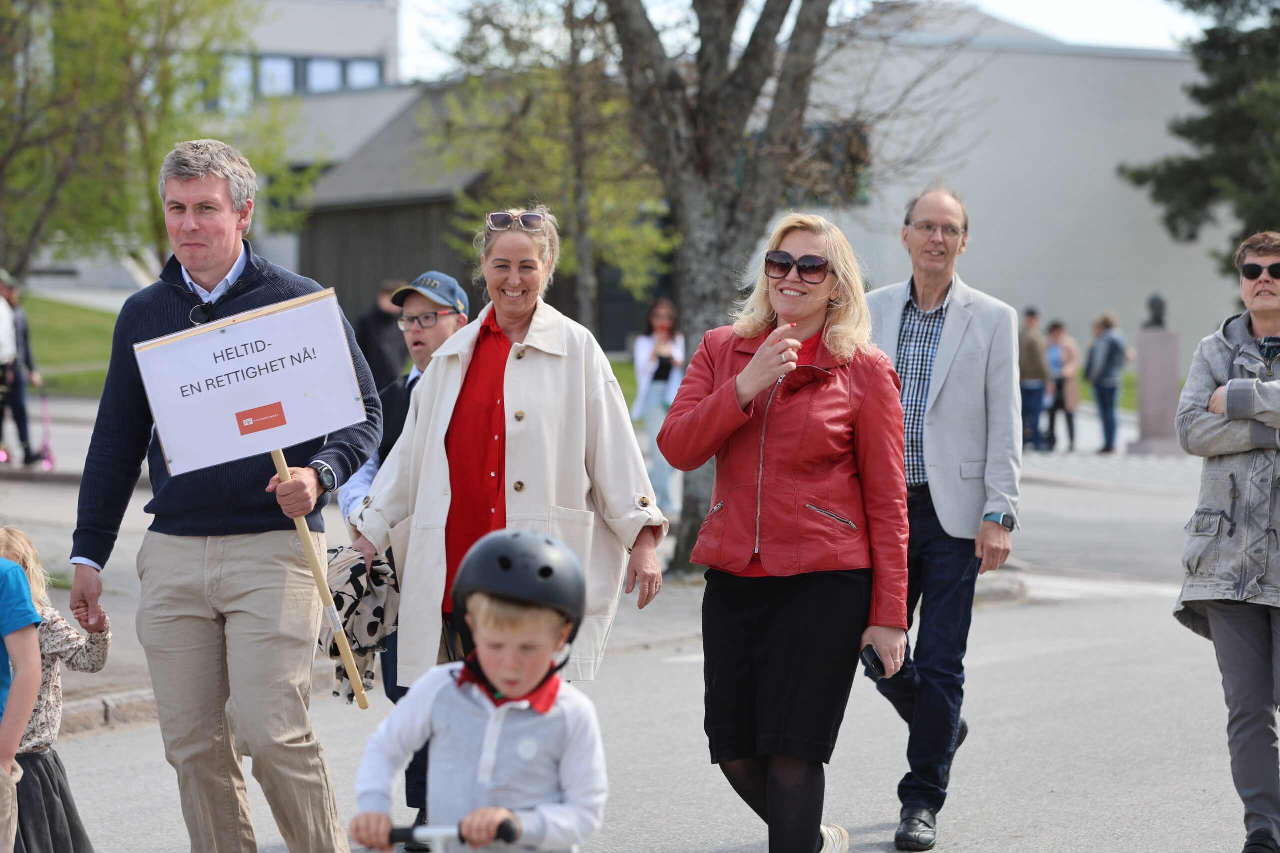 Alexander Berg Erichsen går gjerne i tog for å markere 1. mai.