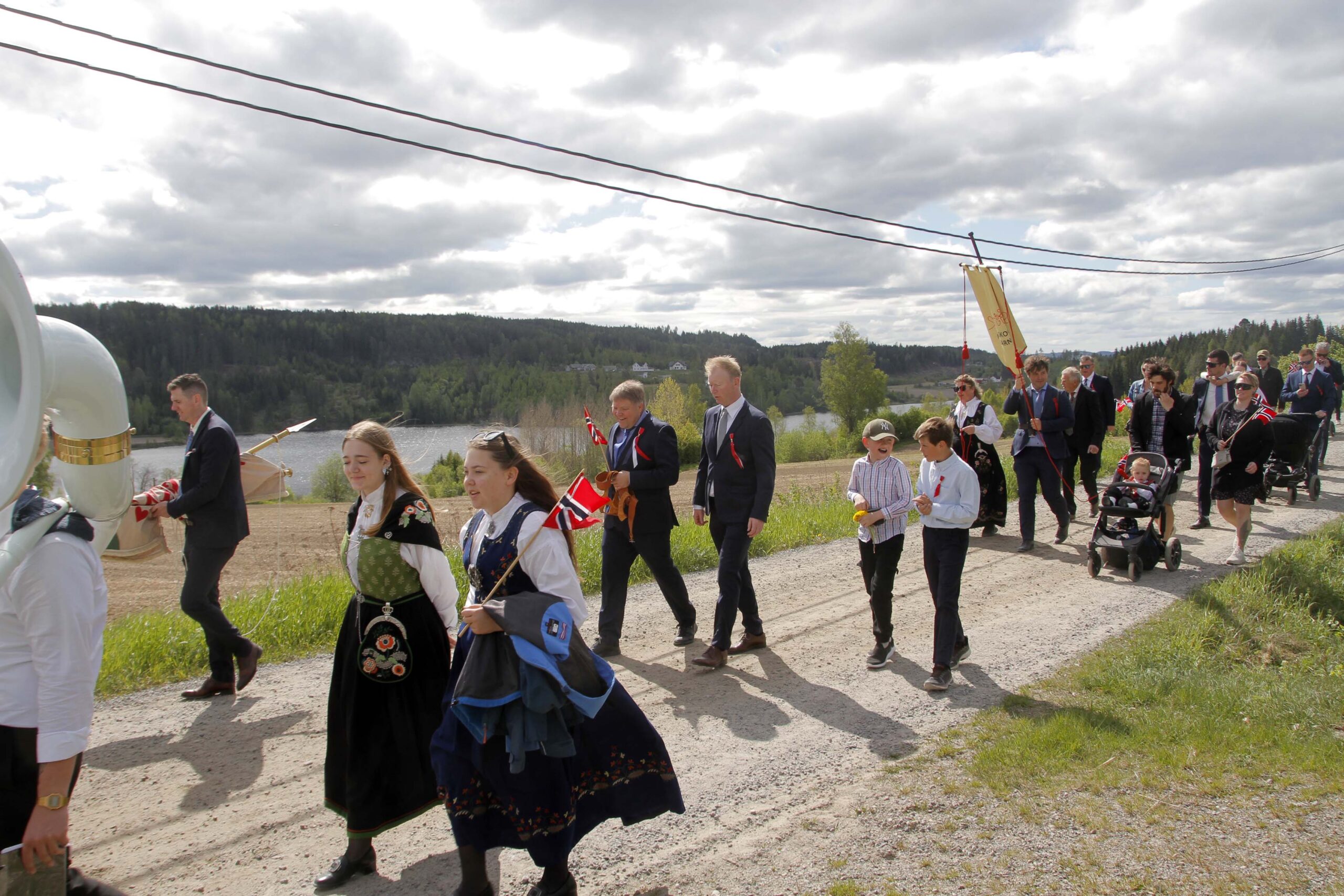 17.mai-tog på Vestmarka
