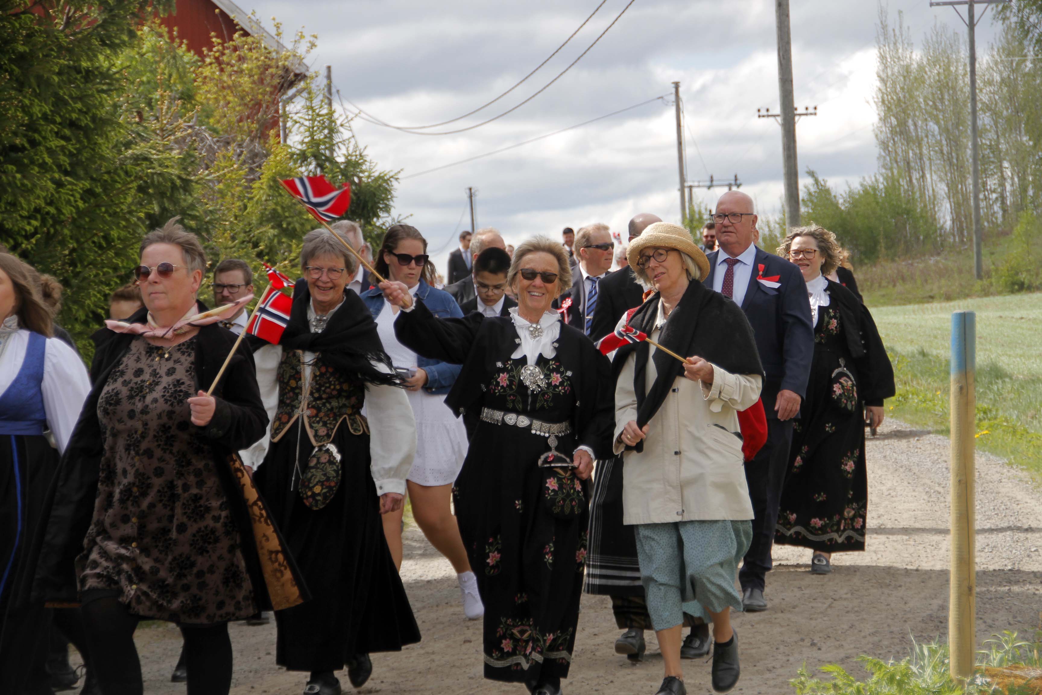 17. mai-tog på Vestmarka
