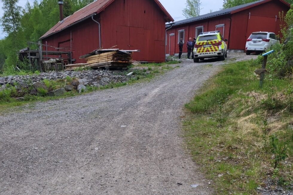 Politiet var raske på stedet etter at hærverket ble anmeldt.