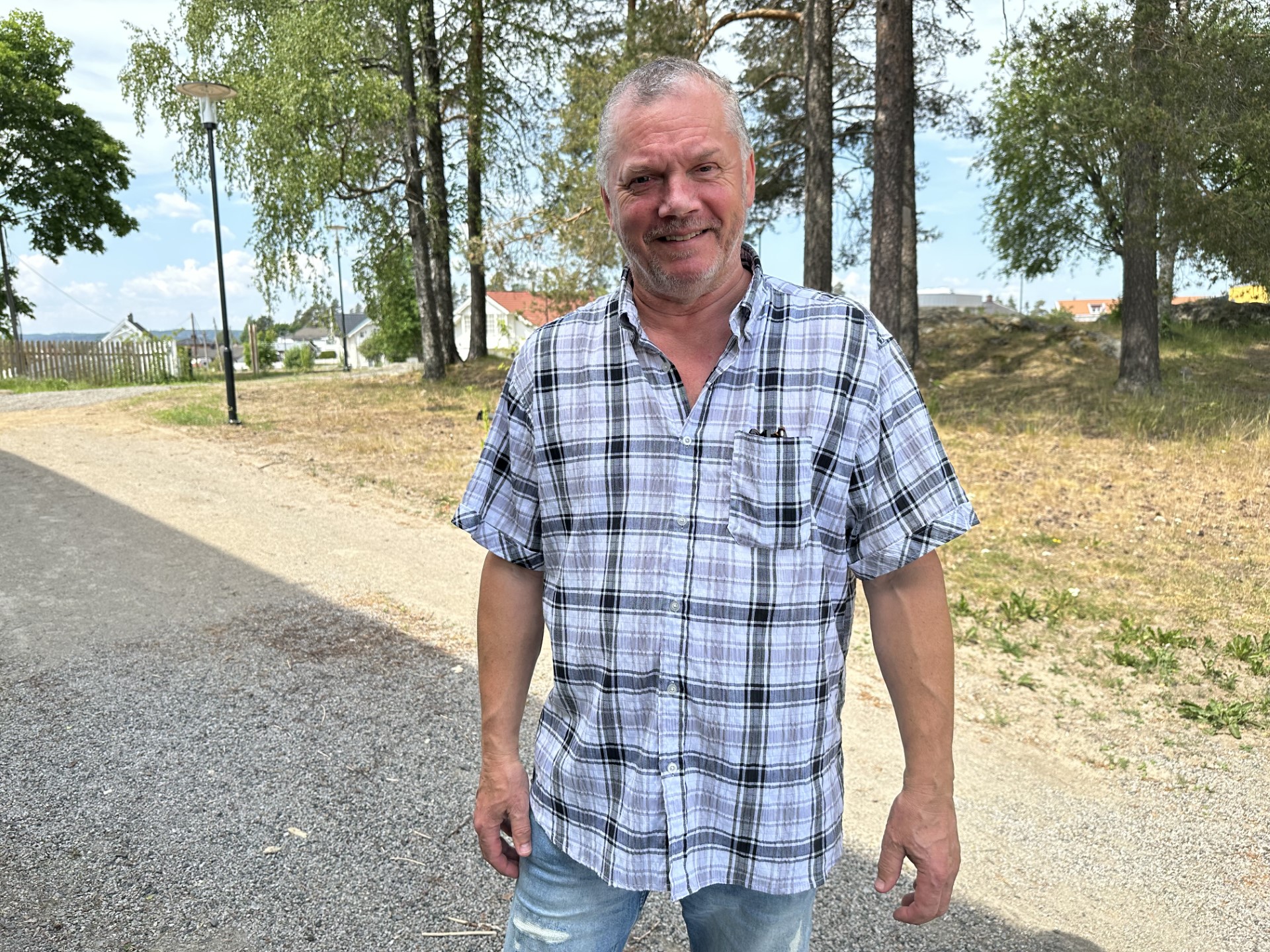 Dagfinn Gressberg, styremedlem i Hornkjøltårnets venner håper mange vil ta turen til Branntårnfestivalen 30.mai.
