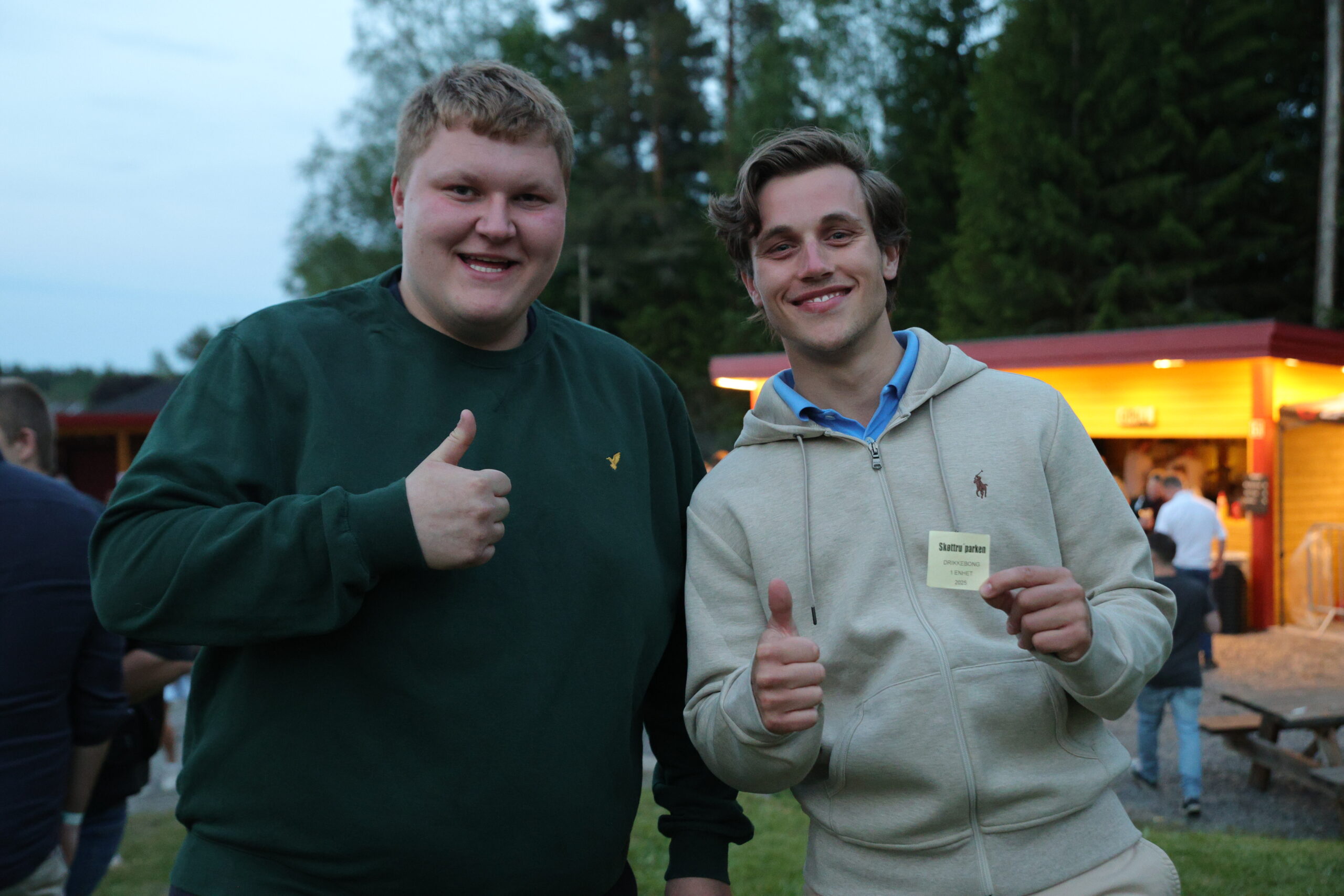 Lars Ola Ramtjernåsen og Jonathan Helbostad.