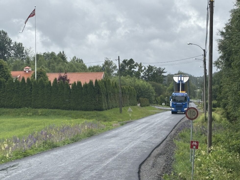 Nå er hele Børrudvegen asfaltert.