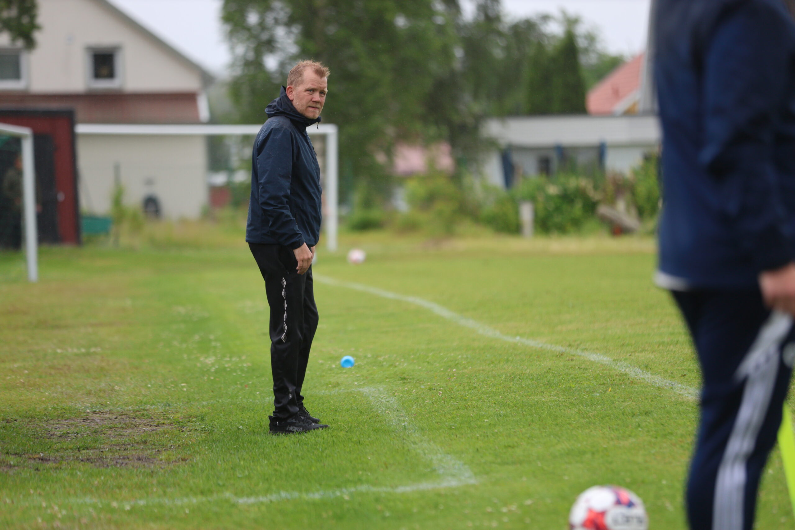 Tom Willy Kaldråstøyl syns det var moro å være med på landskampen, og skryter av rammen rundt.