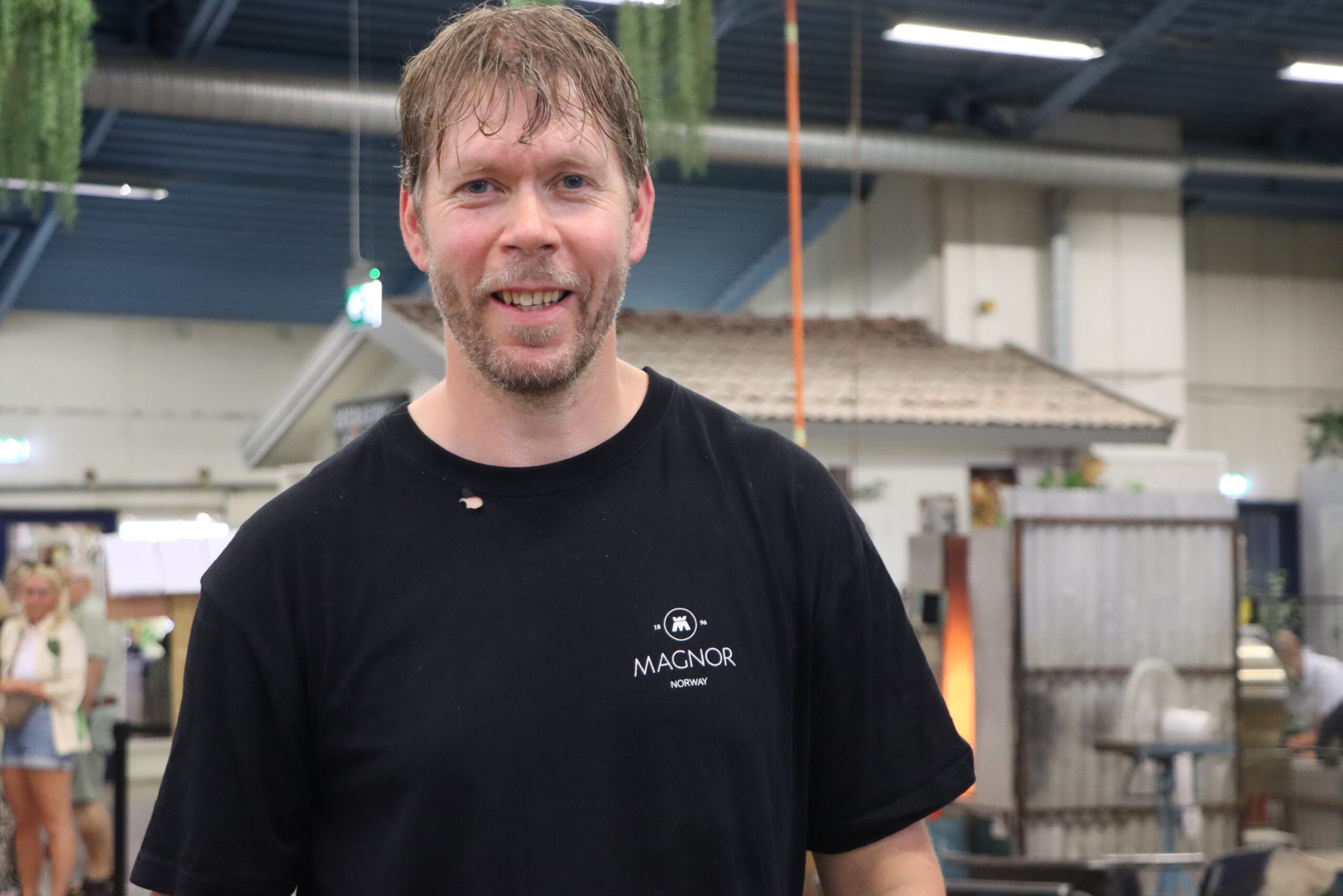 Jarle Seterlien har jobbet på Magnor Glassverk i 33 år.