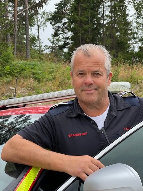 Arnfinn Strømstad, brannsjef i Glåmdal brannvesen IKS, har hatt hektiske dager de siste ukene.
