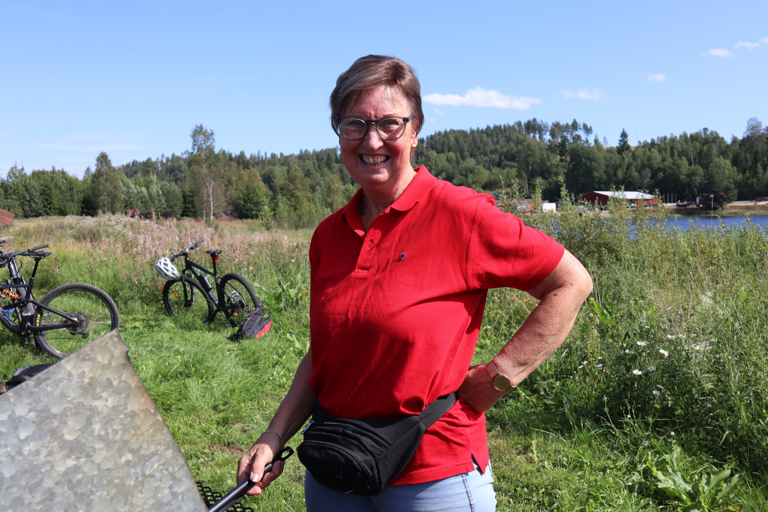 – Det er kjempebra at Vestmarka Idrettslag arrangerer denne aktivitetscampen hvert år. Jeg var faktisk ikke klar over at det var et slikt tilbud her hvert år, forteller Mina Dammen.