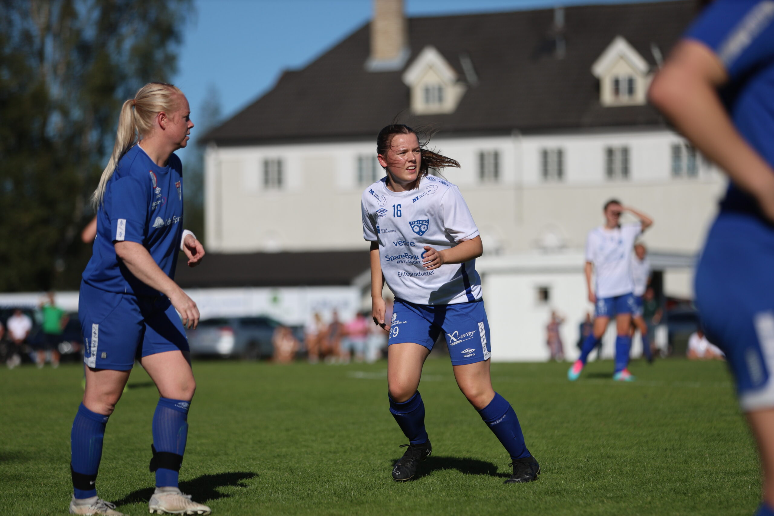 Mina Bonnerud var godt fornøyd med lagets prestasjon i søndagens kamp.